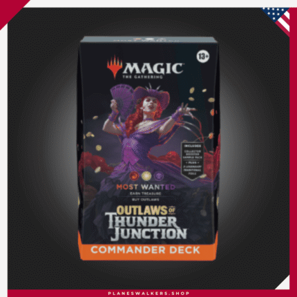 MTG Outlaws Of Thunder Junction Most wanted - Commander Deck - ENG||