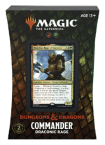 MTG Dungeons & Dragons Forgotten Realms Draconic Rage - Commander Deck - ENG - Imagen 4