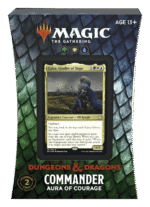 MTG Dungeons & Dragons Forgotten Realms Aura Of Courage - Commander Deck - ENG - Imagen 4
