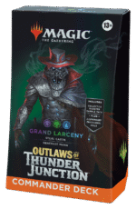 MTG Outlaws Of Thunder Junction Grand Larceny - Commander Deck - ENG - Imagen 3