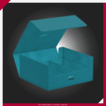 Ultimate Guard Treasurehive 90+ XenoSkin Rojo - Imagen 12