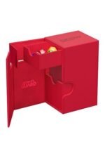 Ultimate Guard Flip`n`Tray 80+ XenoSkin Monocolor Rojo - Imagen 4