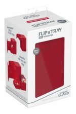 Ultimate Guard Flip`n`Tray 80+ XenoSkin Monocolor Rojo - Imagen 3