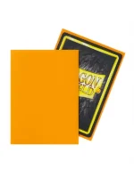Fundas Standard Matte Naranja (100 fundas) Dragon Shield - Imagen 2