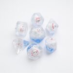 Polar Bear RPG Dice Set (7pcs) - Imagen 2