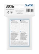 Ultimate Guard Classic Soft Sleeves Fundas de Cartas Tamaño Estándar Transparente (100) - Imagen 6