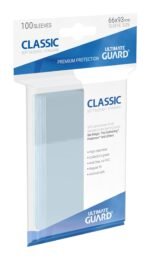 Ultimate Guard Classic Soft Sleeves Fundas de Cartas Tamaño Estándar Transparente (100) - Imagen 4