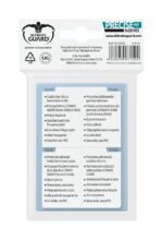 Ultimate Guard Precise-Fit Sleeves Fundas de Cartas Tamaño Estándar Transparente (100) - Imagen 3