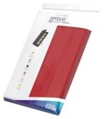 Ultimate Guard Zipfolio 320 - 16-Pocket XenoSkin Rojo - Imagen 8