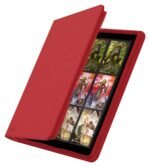 Ultimate Guard Zipfolio 480 - 24-Pocket XenoSkin (Quadrow) - Rojo - Imagen 2