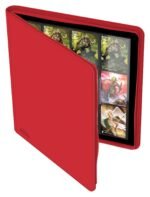 Ultimate Guard Zipfolio 480 - 24-Pocket XenoSkin (Quadrow) - Rojo - Imagen 6