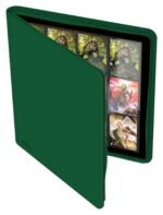 Ultimate Guard Zipfolio 480 - 24-Pocket XenoSkin (Quadrow) - Verde - Imagen 5
