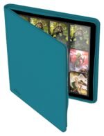 Ultimate Guard Zipfolio 480 - 24-Pocket XenoSkin (Quadrow) - Gasolina Azul - Imagen 6