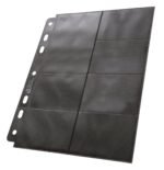 Ultimate Guard 14-Pocket Compact Pages Tamaño Estándar & Mini American Negro (10) - Imagen 5