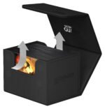 Ultimate Guard Sidewinder 100+ XenoSkin Monocolor Negro - Imagen 3