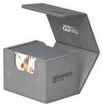 Ultimate Guard Sidewinder 100+ XenoSkin Monocolor Gris - Imagen 4