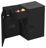 Ultimate Guard Flip`n`Tray 80+ XenoSkin Monocolor Negro - Imagen 4