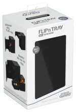 Ultimate Guard Flip`n`Tray 80+ XenoSkin Monocolor Negro - Imagen 3