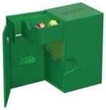 Ultimate Guard Flip`n`Tray 80+ XenoSkin Monocolor Verde - Imagen 6