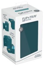 Ultimate Guard Flip`n`Tray 80+ XenoSkin Monocolor Gasolina Azul - Imagen 7