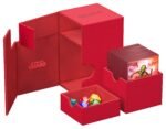 Ultimate Guard Flip`n`Tray 100+ XenoSkin Monocolor Rojo - Imagen 4