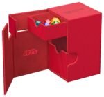 Ultimate Guard Flip`n`Tray 100+ XenoSkin Monocolor Rojo - Imagen 6