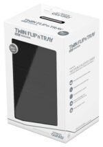 Ultimate Guard Twin Flip`n`Tray 160+ XenoSkin Monocolor Negro - Imagen 2