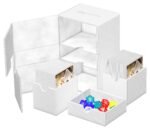 Ultimate Guard Twin Flip`n`Tray 160+ XenoSkin Monocolor Blanco - Imagen 5