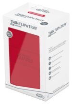 Ultimate Guard Twin Flip`n`Tray 160+ XenoSkin Monocolor Rojo - Imagen 2