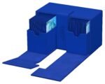 Ultimate Guard Twin Flip`n`Tray 160+ XenoSkin Monocolor Azul - Imagen 3