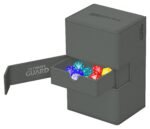 Ultimate Guard Twin Flip`n`Tray 160+ XenoSkin Monocolor Gris - Imagen 4