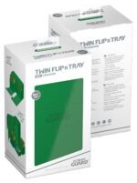 Ultimate Guard Twin Flip`n`Tray 200+ XenoSkin Monocolor Verde - Imagen 8