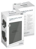 Ultimate Guard Twin Flip`n`Tray 200+ XenoSkin Monocolor Gris - Imagen 8