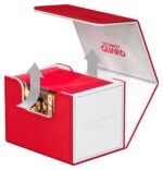 Ultimate Guard Sidewinder 100+ XenoSkin SYNERGY Rojo/Blanco - Imagen 4