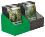Ultimate Guard Boulder Deck Case 100+ SYNERGY Negro/Verde - Imagen 5