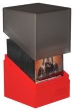 Ultimate Guard Boulder Deck Case 100+ SYNERGY Negro/Rojo - Imagen 3