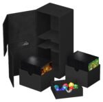 Ultimate Guard Twin Flip`n`Tray 266+ Xenoskin Negro - Imagen 3