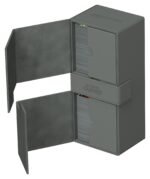 Ultimate Guard Twin Flip`n`Tray 266+ Xenoskin Gris - Imagen 5