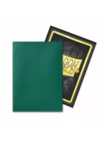 Fundas Standard Dual Matte Power Verde (100 fundas) Dragon Shield - Imagen 3