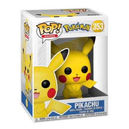 Pokemon POP! Games Vinyl Figura Pikachu 9 cm