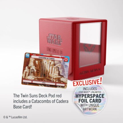 SW: Unlimited Twin Suns Deck Pod Red